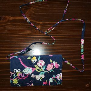 Vera Bradley crossbody wallet